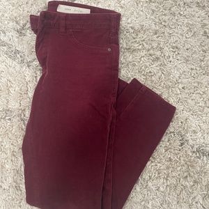 Pilcro and the Letterpress Sarif Corduroy jeans Sz 27
